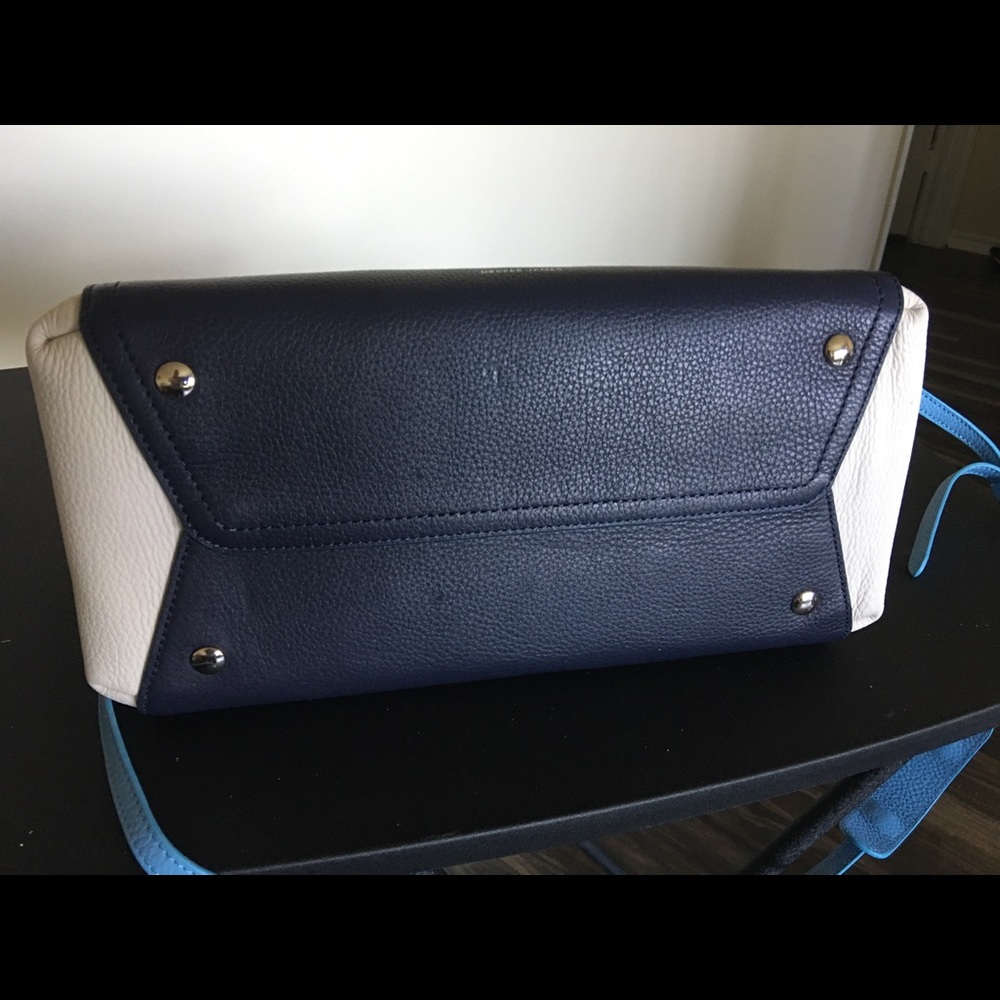 Draper James Satchel (Nassau Navy) NWOT - Picture 8 of 14